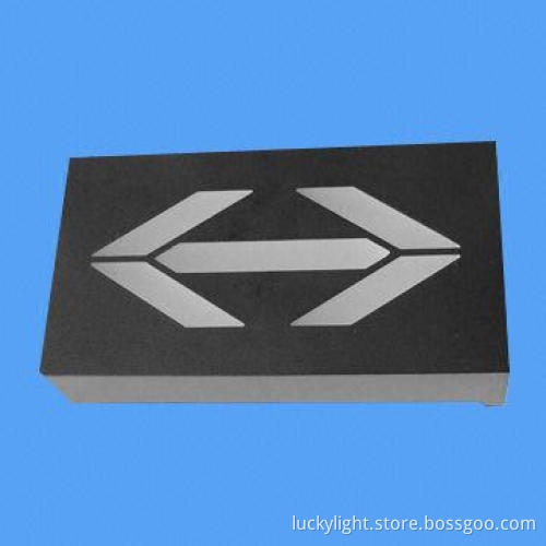 Arrow LED Display with Low Power Consumption and Industrial Standard Size